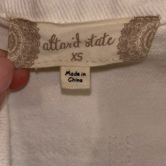 Bride White Fringe denim jacket - Picture 7 of 7